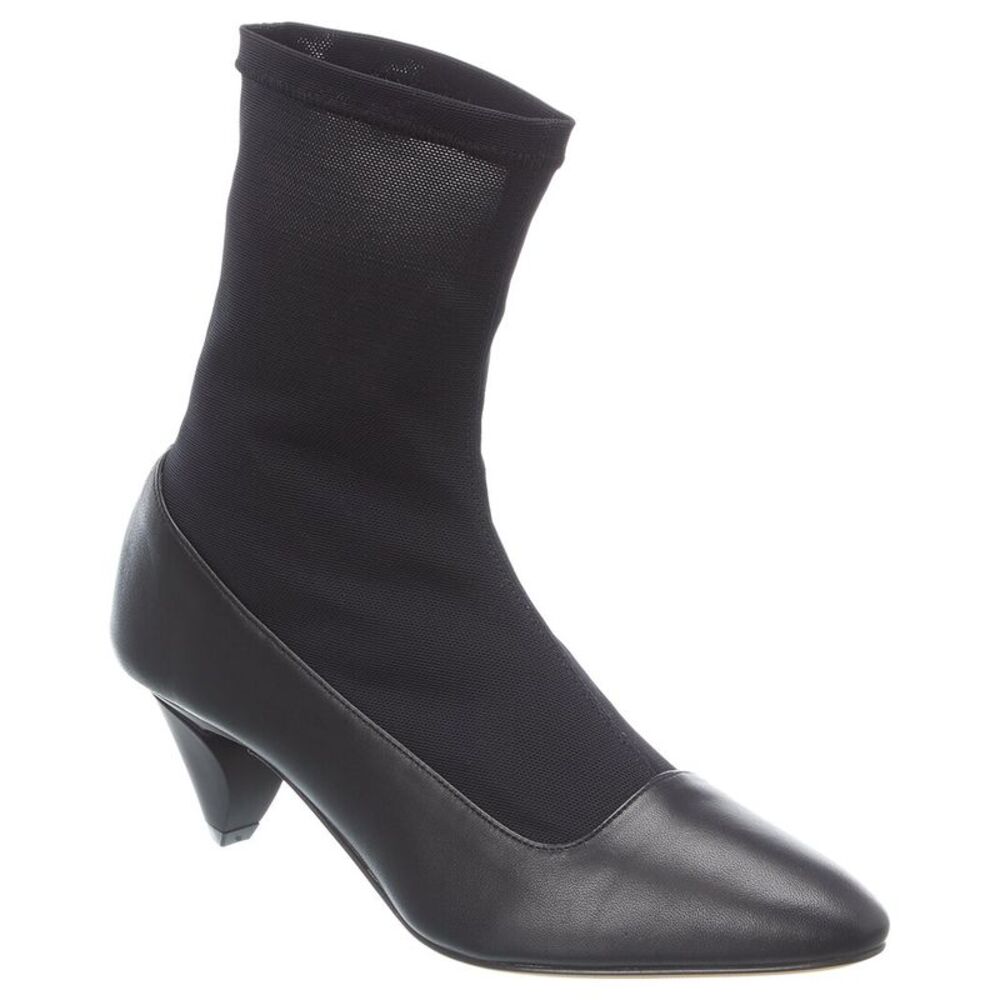 Gray Matters Annastar Leather & Mesh Boot, Black